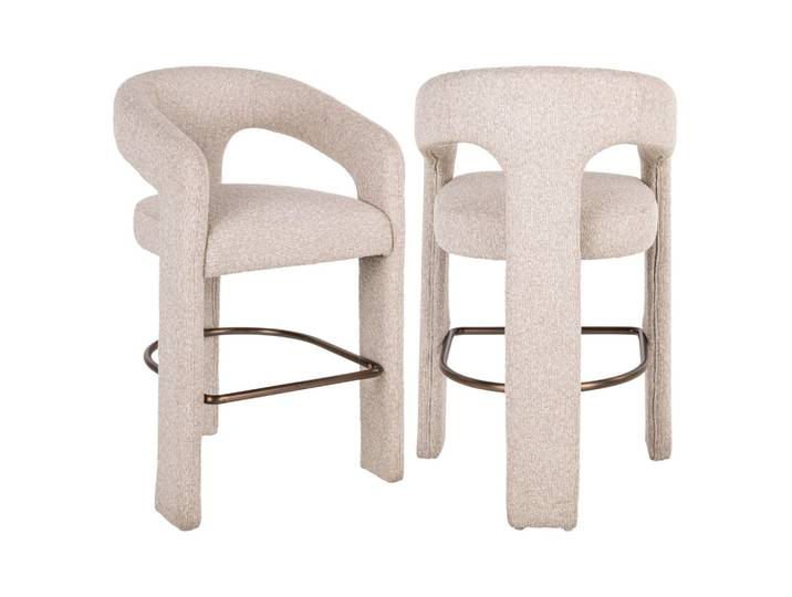 Barhocker Belle Biscotti - Richmond Polstersitz für Küche & Theke