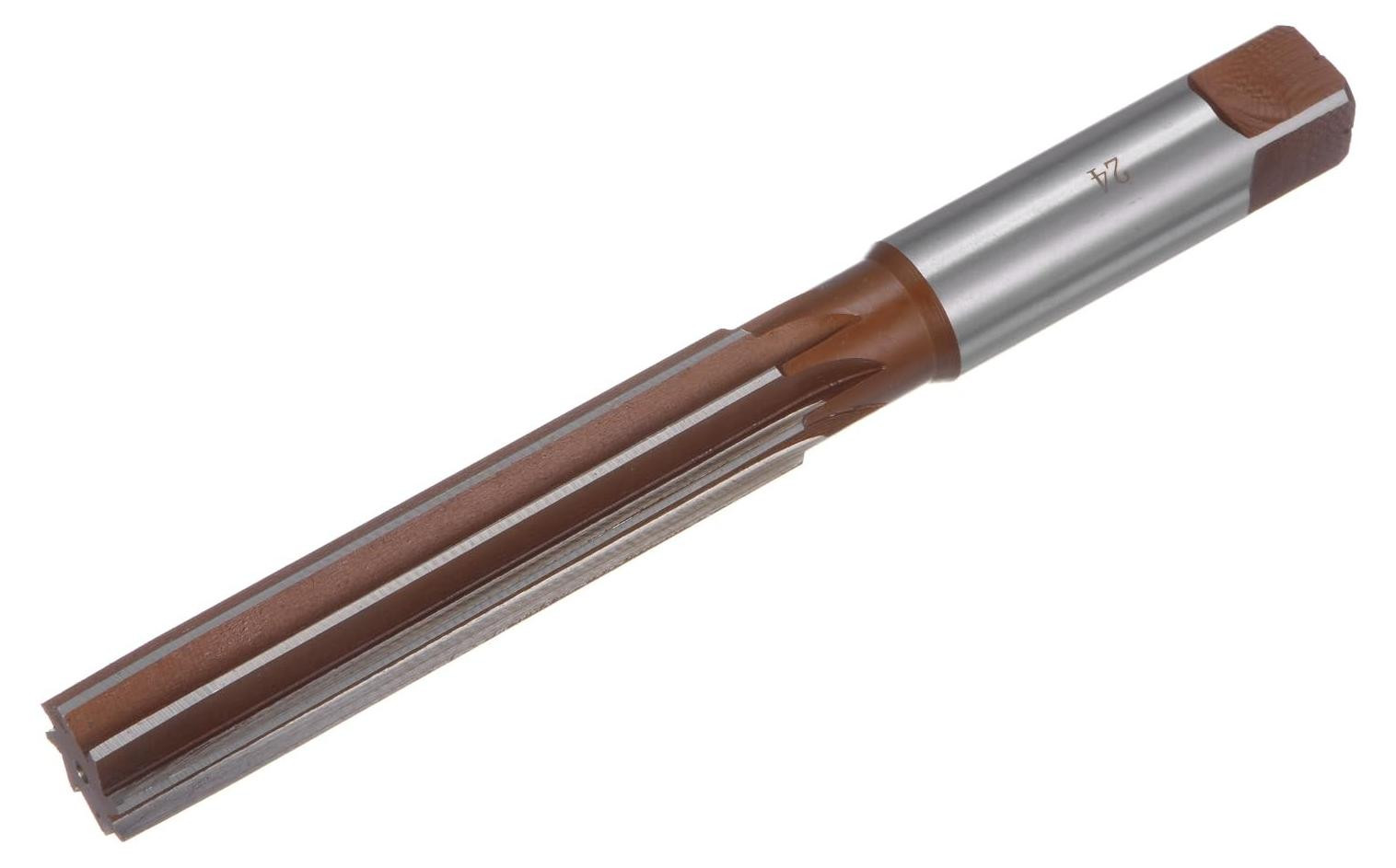 Handboor Hand Reamer 24mm H7 van 9SiCr Legeringstaal