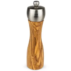 PEUGEOT Pfeffermühle FIDJI 20cm Edelstahl Olivenholz Natur Stahlmahlwerk