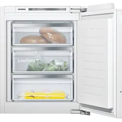 Siemens iQ500, Einbau-Gefrierschrank, 71.2 x 55.8 cm, Flachscharnier mit Softeinzug GI11VADC0