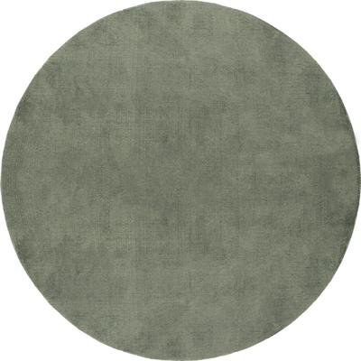 Teppich MERINOS "Loft 37", grün (forest), H:16mm Ø:200cm, Polyester, Teppiche, Teppich, Kunstfellteppich besonders weich und kuschelig, Fell Haptik