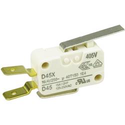 ZF D45U-V3LD Mikroschalter D45U-V3LD 250 V/AC 16 A 1 x Ein/(Ein) tastend 1 St.