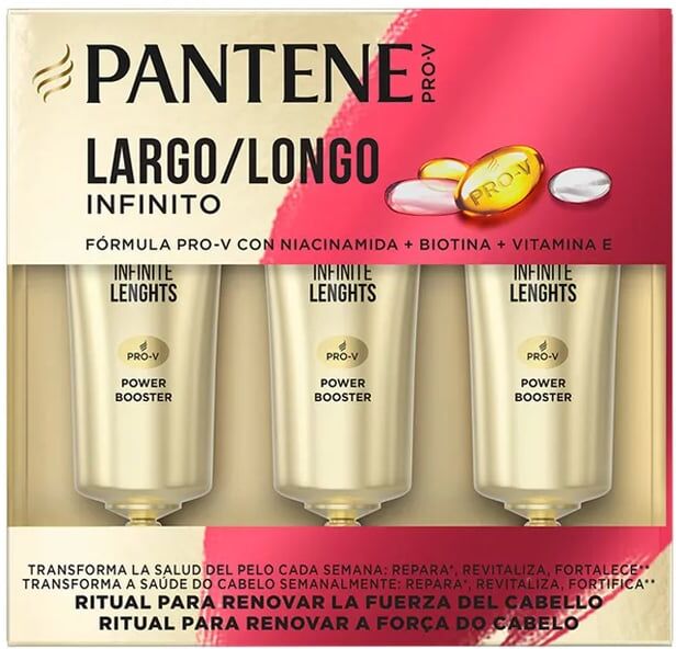 Pantene Pro-V Ampollas Largo Infinito 3 Uds