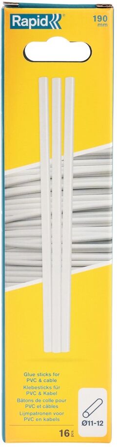 Isaberg Rapid AB Rapid 12 mm Klebesticks PVC & Kabel