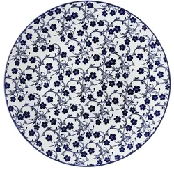 Speiseteller SAKURA (D 26 cm) - blau - D 26 cm