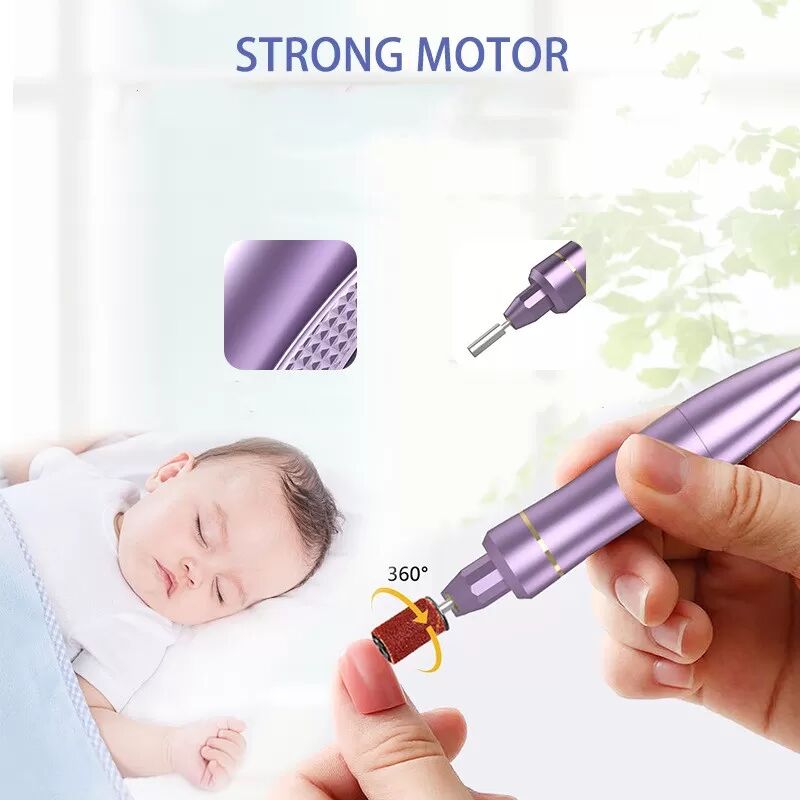 INF Vielseitige elektrische Nagelfeile Violett
