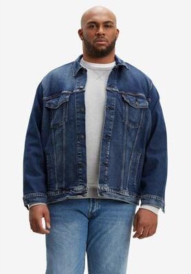 Men's Big & Tall Denim Trucker Jacket by Levi's in Colusa Stretch (Size 4XL)