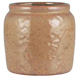 IB Laursen Terrakotta Blumentopf mit Kante clay, Höhe 12, Ø 11.3 cm