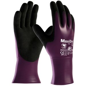 ATG Arbeitshandschuhe MaxiDry, 56-426, Nitril-Beschichtung, lila, Größe 10 / XL, 12 Paar