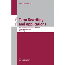 Term Rewriting and Applications, Fachbücher von Franz Baader