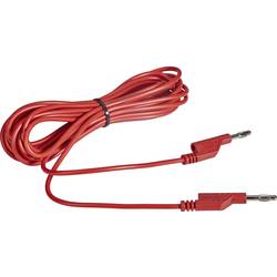 VOLTCRAFT MS5/RT Messleitung Lamellenstecker 4 mm Lamellenstecker 4 mm 5.00 m Rot 1 St.