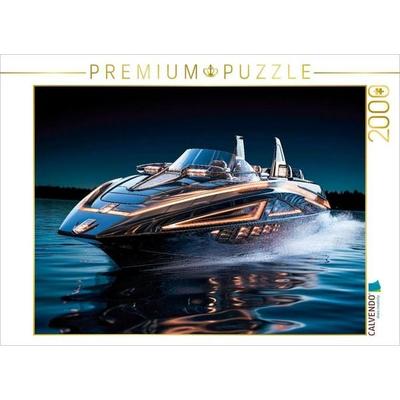 CALVENDO Puzzle Yachten - Atemberaubender Anblick | 2000 Teile Lege-Größe 90x67cm Foto-Puzzle für glückliche Stunden