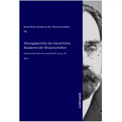 Sitzungsberichte der Kaiserlichen Akademie der Wissenschaften, Fachbücher