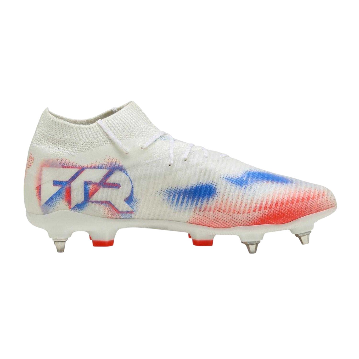 Puma - "Future 8 Pro" Fußballschuhe für weichen Boden für Herren (Puma Weiß)