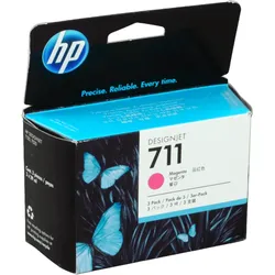 3 HP Tinten CZ135A 711 magenta