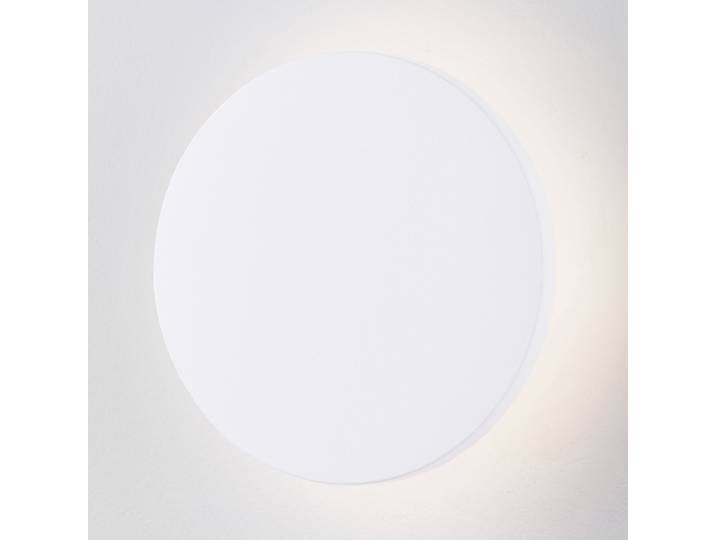 Applique LED Ø 17cm Blanc/Blanc