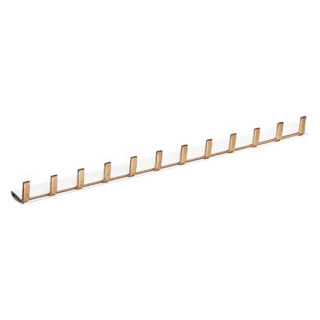 Hager Phasenschiene 1polig KB163A m.Stiftanschluss 10qmm 63A 12 Module (KB163A)