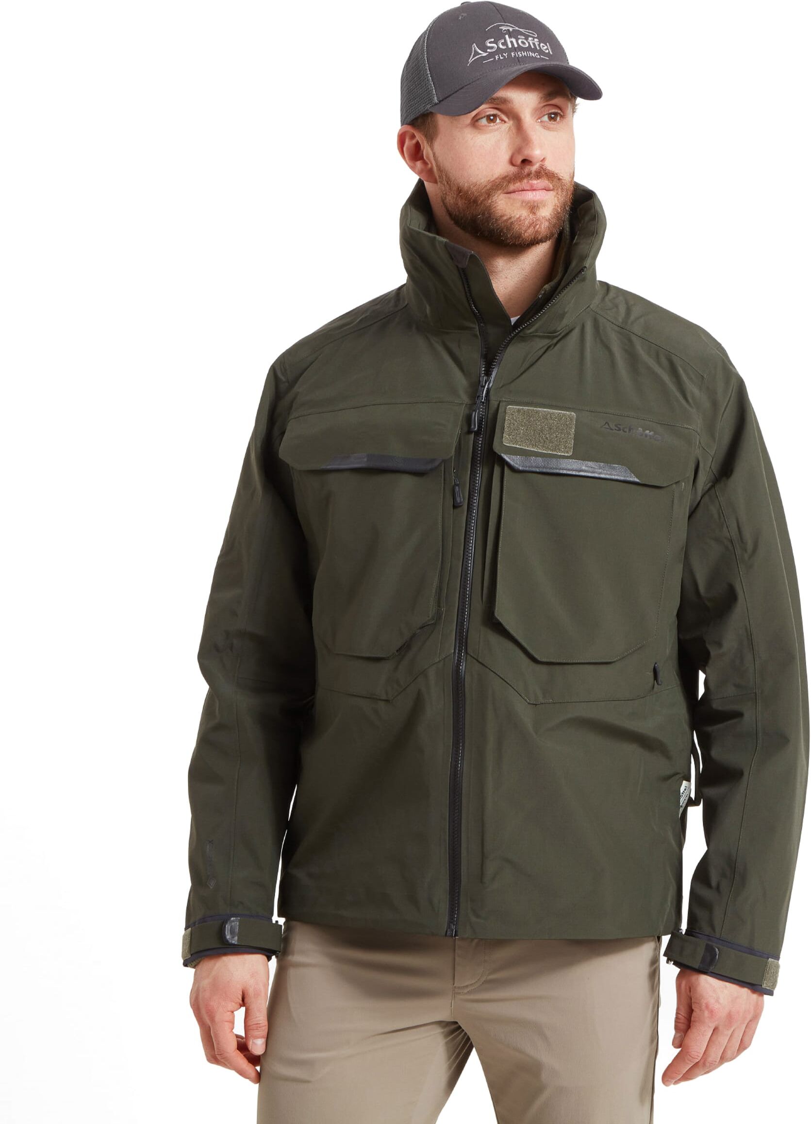 Schöffel Country Salar II Wading Jacket - Green - Size 40 - Men