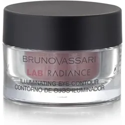 Bruno Vassari, Augenpflege, Lab Radiance Dimethicone Aufhellende Augencreme (Augenpflege Crème, 15 ml, Tag + Nacht)