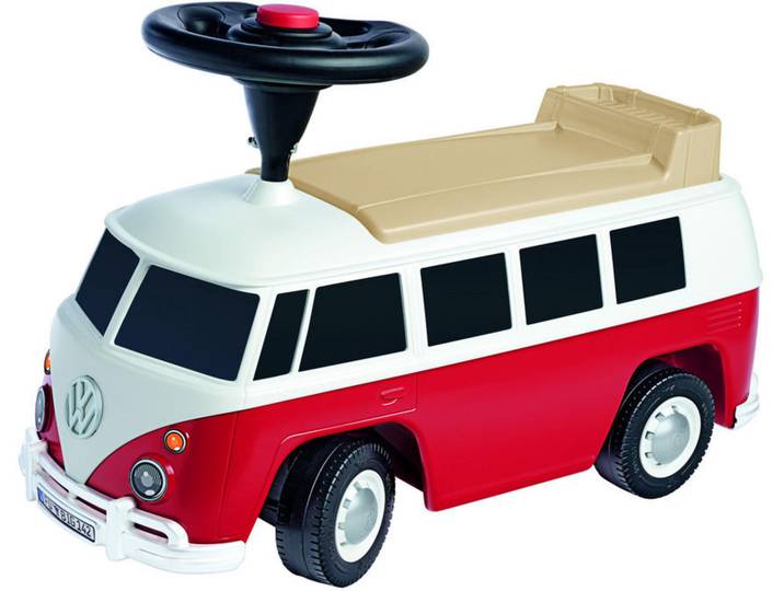 BIG Rutschfahrzeug, Weiß, Rot, Mehrfarbig, Kunststoff, 26x30x60 cm, Spielzeug, Kinderfahrzeuge, Rutschautos