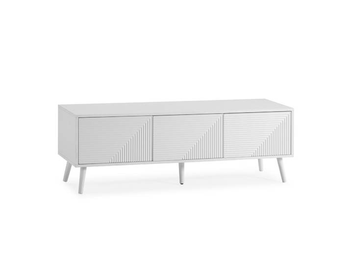 TV-ELEMENT Telmo 3 türen Weiß 130 cm