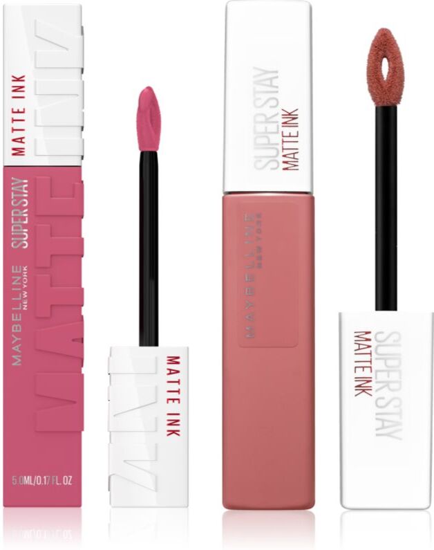 MAYBELLINE NEW YORK SuperStay Matte Ink set for lips