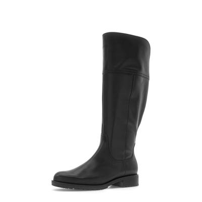 Stiefel GABOR "Sportlicher Stiefel", Damen, Gr. 42,5, schwarz, Schuhe Stiefel
