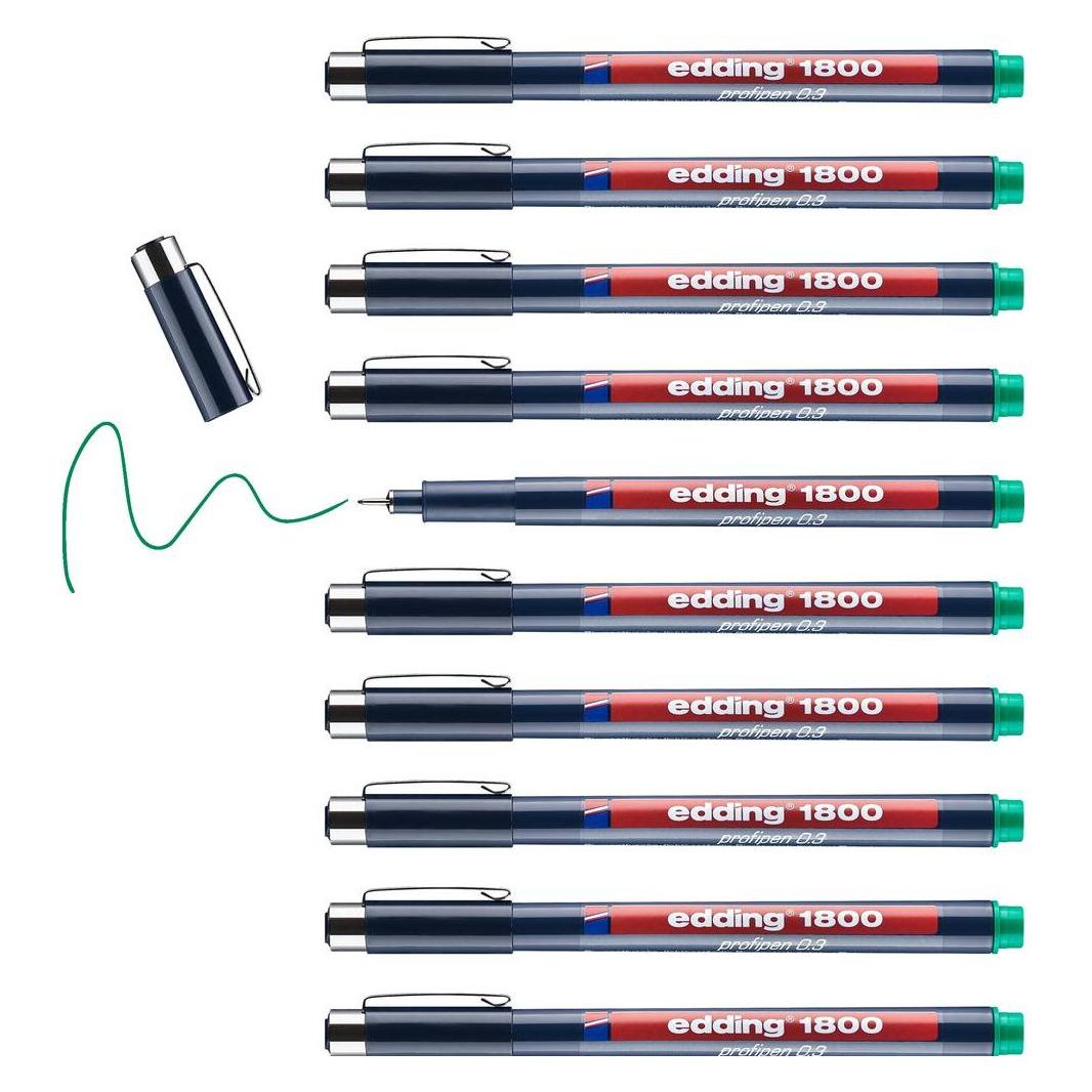 Edding Faserzeichner Profipen 1800 (1x) (1800-4-03)