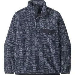 Patagonia M's LW Synch Snap-t Herren Fleece-Pullover P/o flow: sunken blue S