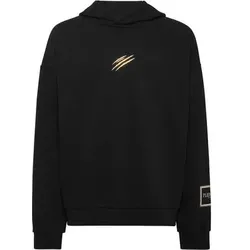 PLEIN SPORT Hoodie, Größe S in Schwarz 0294