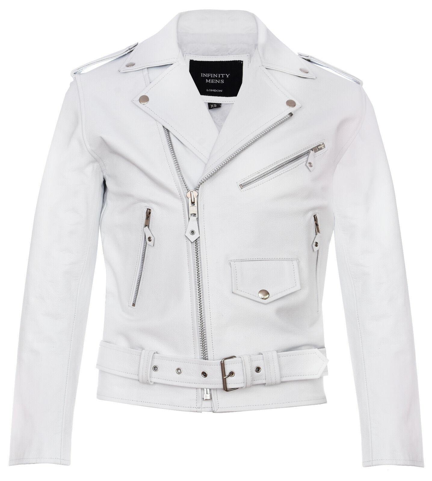 Brando Biker Rock Motorradjacke aus Leder