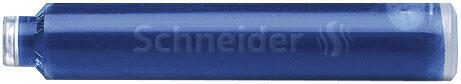 Schneider Tintenpatronen für Füller blau 6803