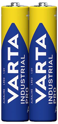 Varta Industrial Pro Micro (AAA)-Batterie Alkali-Mangan 1.5V 2St.