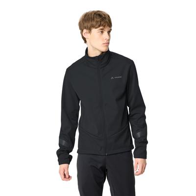 Softshelljacke VAUDE "MEN'S MATERA SOFTSHELL JACKET III", Herren, Gr. L, schwarz, Obermaterial: 100% Polyester, Jacken Softshelljacke, für Radsport, wasserabweisende Oberfläche, atmungsaktives Material
