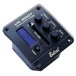 Belcat UK-500T Preamp / Chromatic Tuner (Instrumenten Tonabnehmer), Zubehör Instrumente