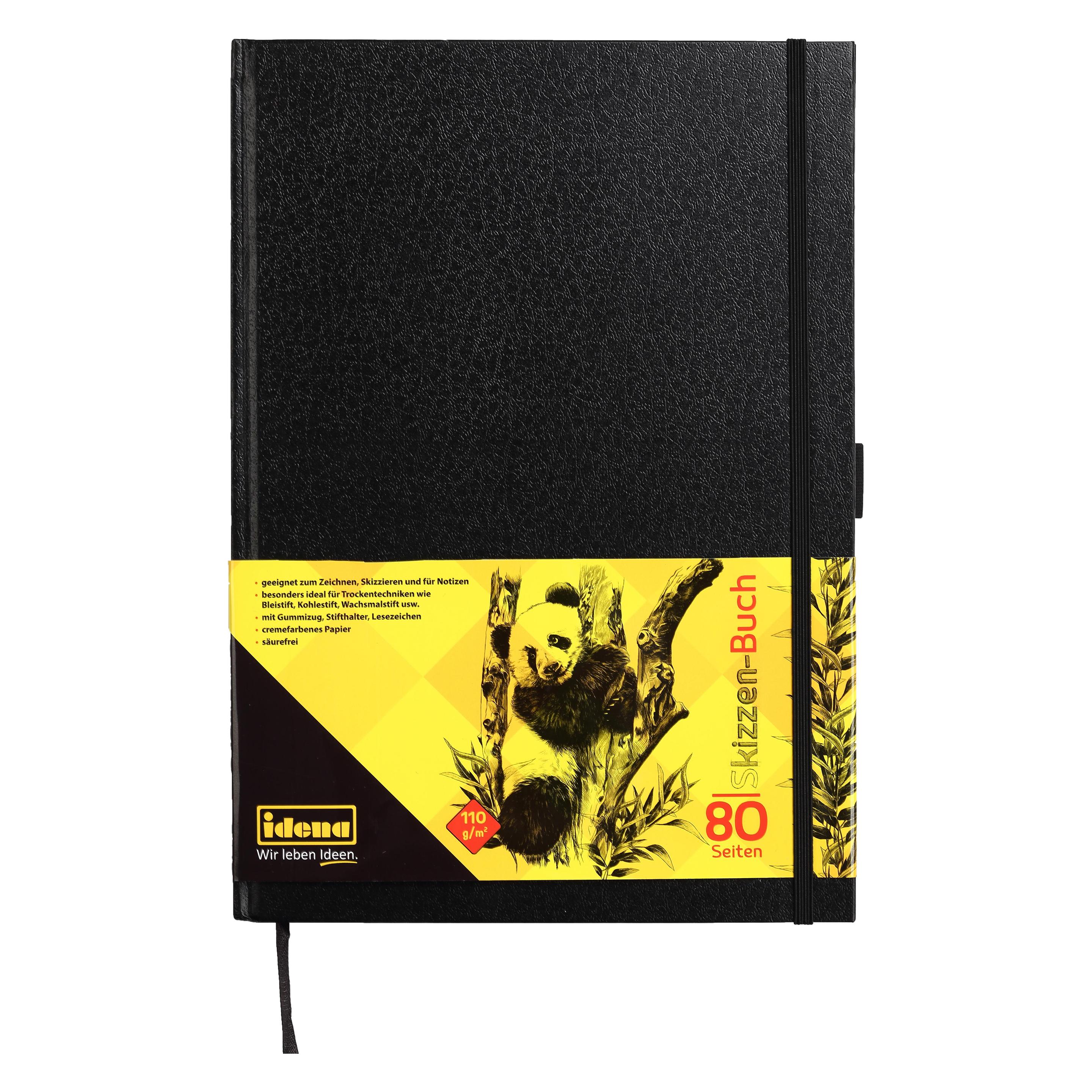 Idena Skizzenbuch A4 80 Blatt 110g FSC-Mix (A4, Blanko, Harter Einband) (22658122)
