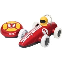 RC Rennwagen mit Fernsteuerung , Spielfahrzeug rot/weiß