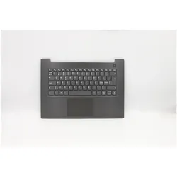 Lenovo Upper Case w Keyboard Nordic, Notebook Ersatzteile, Schwarz