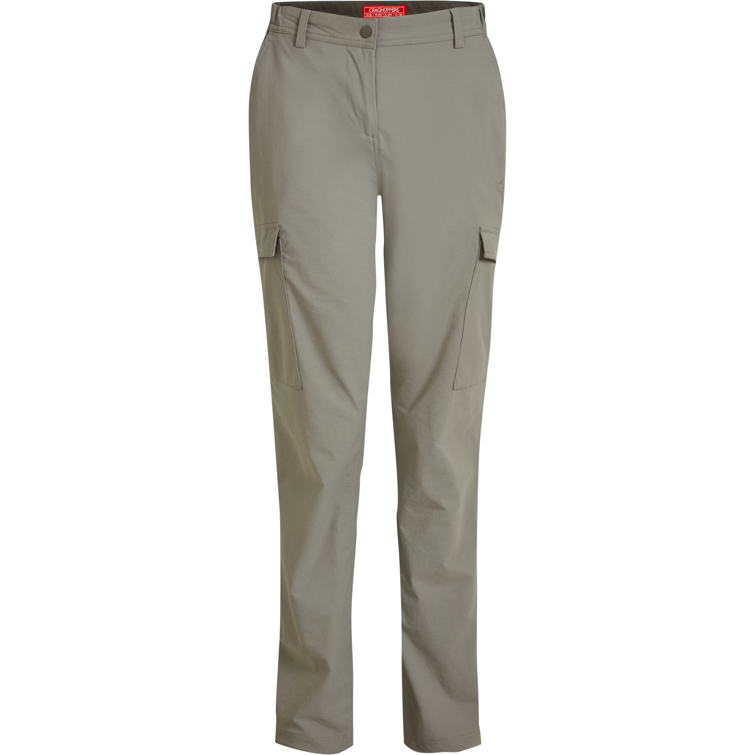 Craghoppers Nosilife Rif Stretch Cargo Hose Damen Jeans & Freizeithose oliv Größe XL Trekking Widerstandsfähig