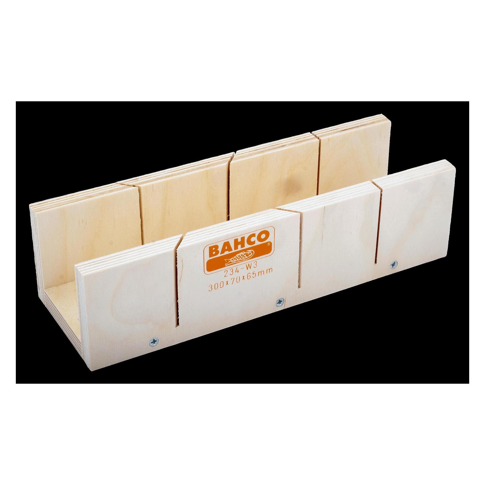 Bahco Schneidlade aus geleimtem Holz 245 mm x 77 mm x 53 mm (234-W1)