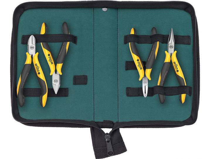 Wiha 33507 ESD Pliers Set 4-piece