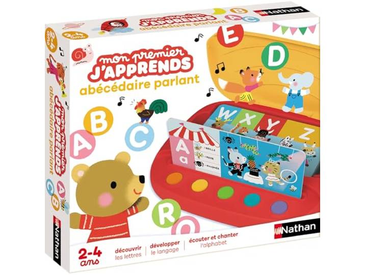 Mijn eerste ik leer – sprekende ABECEDAIRE – educatief spel – Nathan – ontdek het interactieve alfabet
