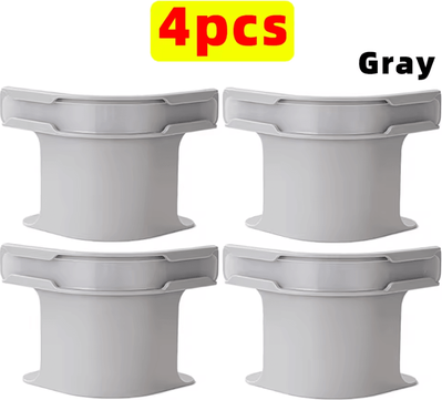 Inspire Curations Invisible Bed Sheet Holder Clips Non Slip Bedsheet Corner Tighteners For Secure Bedding grey 4pcs