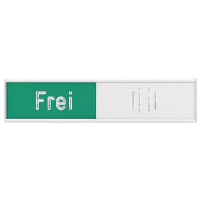 Franken Türschild Aluminium 10,2 x 2,7 cm