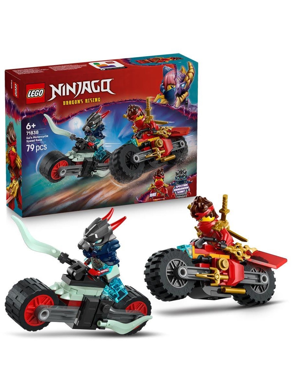 LEGO Ninjago 71838 Kais Motorradrennen