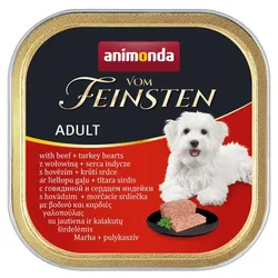 Animonda Dog Vom Feinsten Adult Rind und Putenherzen 150 g