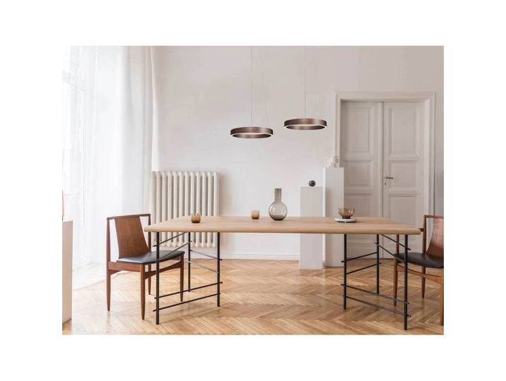 Gloria LED Suspension Ø40 Down Coffee - Antidark - Cuisine - Aluminium - À ampoule unique