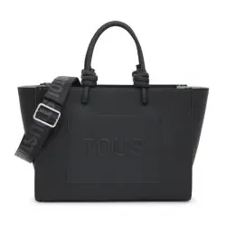 TOUS für Damen. 2002025651 Shopper Tasche M. Amaya T La Rue Neu Schwarz (OSFA), Lässig, Polyurethan