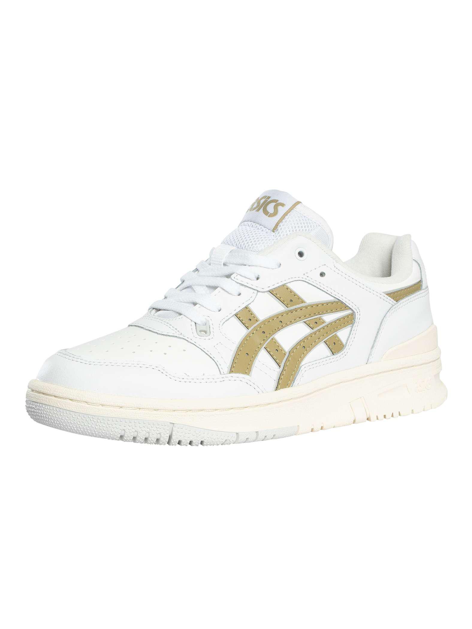 Asics EX89 Leder-Sneakers, Weiß