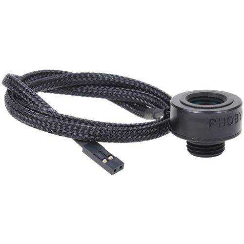 Phobya Temperatursensor Innen-/Außengewinde G1/4 - black matt